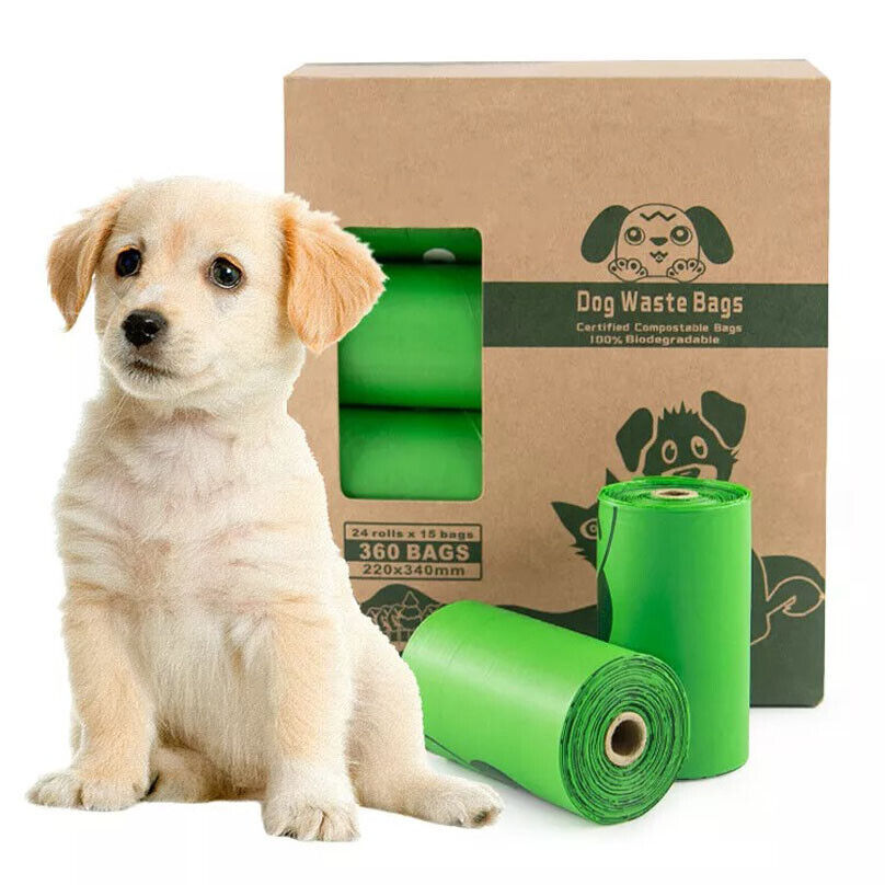 Biodegradable Dog Poo Bags Scented Pet Poo Waste Bags Degradable Garbage Bag