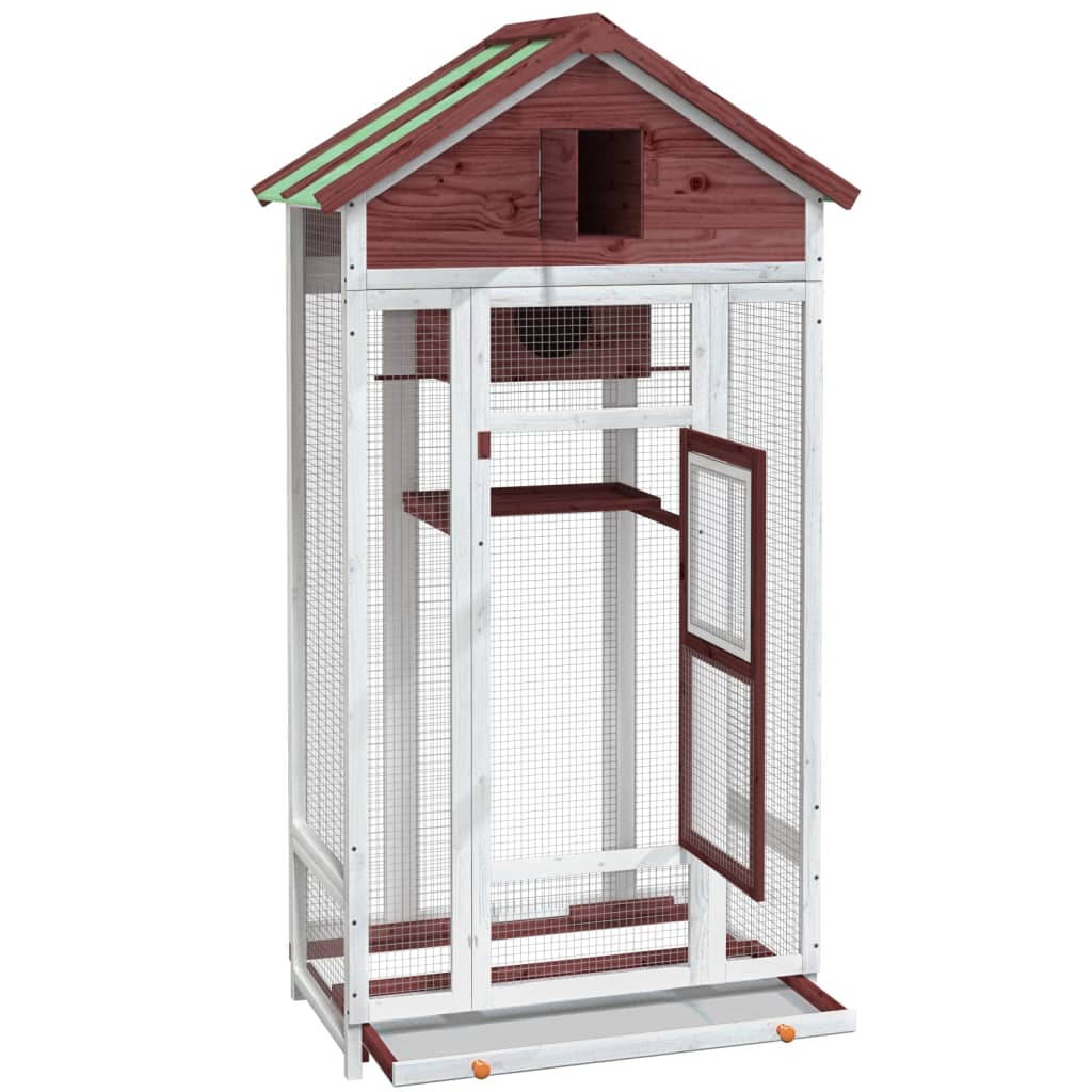 Bird House 91.5X53X170 Cm Solid Wood Pine