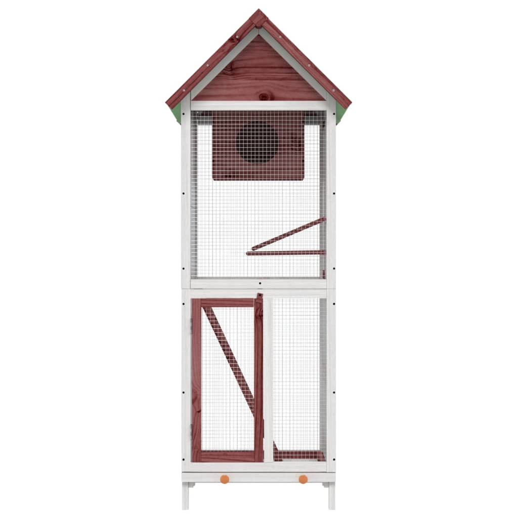 Bird House 60X58.5X160 Cm Solid Wood Pine