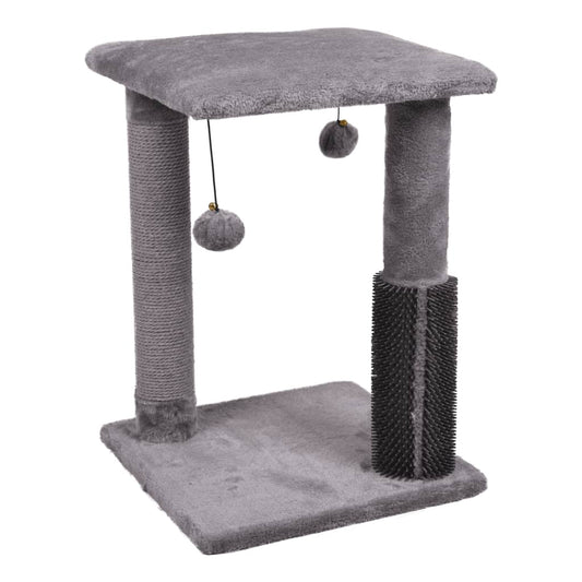 FLAMINGO Cat Scratching Tree "Una" 35x35x48,5 cm Grey